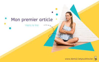 Mon premier article